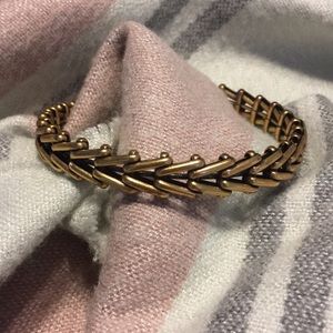 Alex and Ani gold wrap bracelet